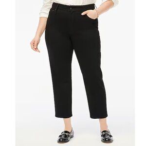 J. Crew Factory Jeans Womens Petite Curvy Straight Black All-Day Stretch 30P NEW